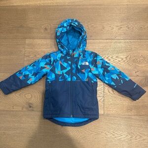 The North Face Blue Geometric Jacket